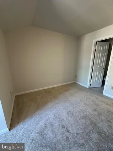 a view of empty room
