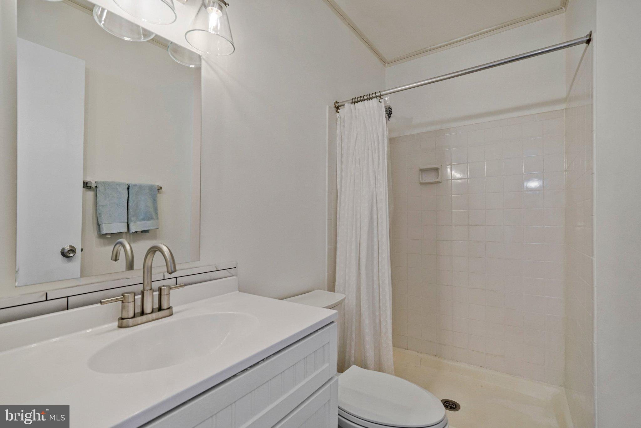 6064 Old Landing Way Burke, VA 22015 - Photo 21 of 38 a bathroom with a sink toilet and shower