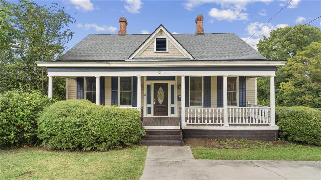 front view of a house
