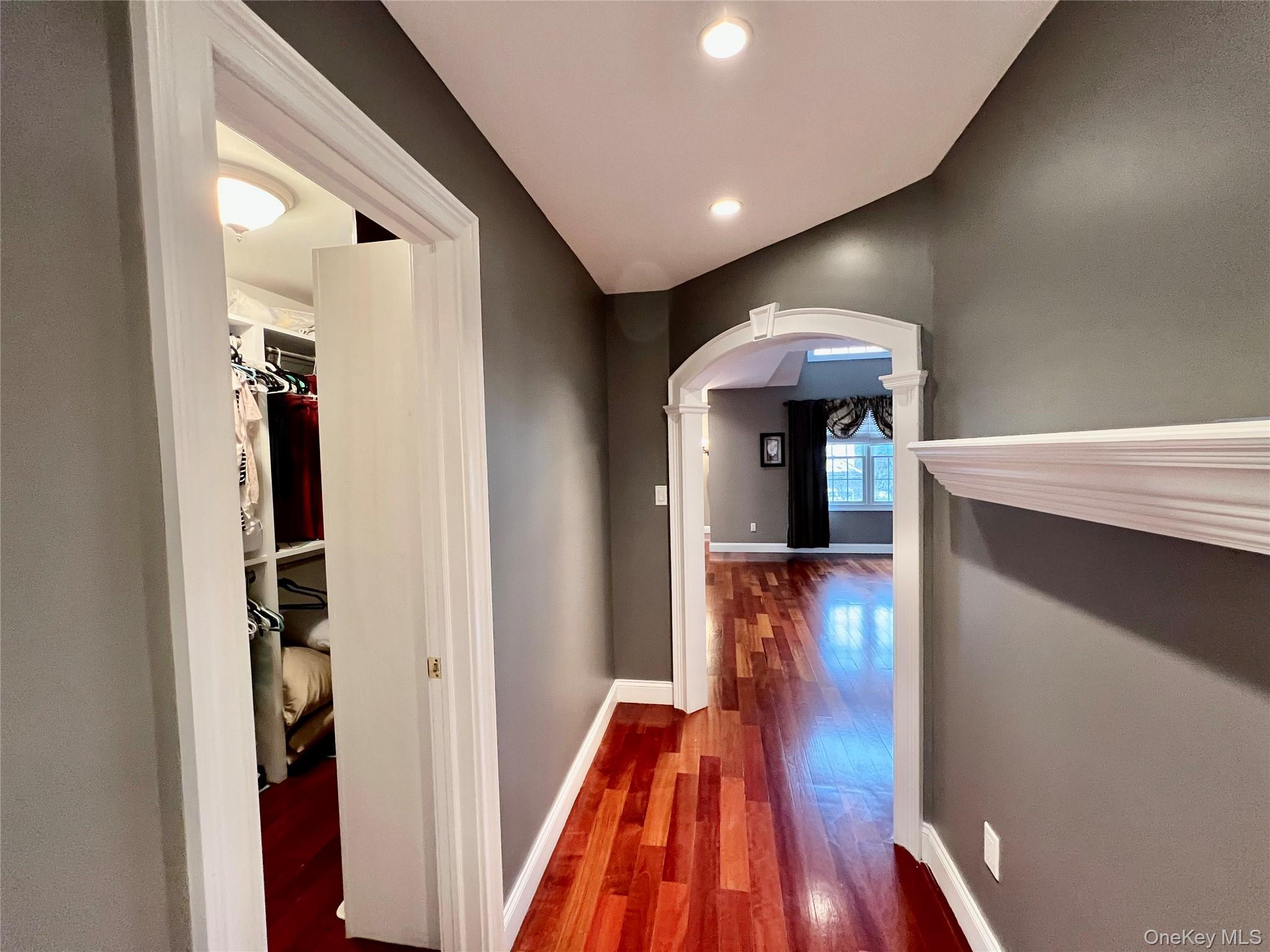 3683 Orchard Road Wantagh, NY 11793 - Photo 26 of 42 a view of a hallway and wooden floor