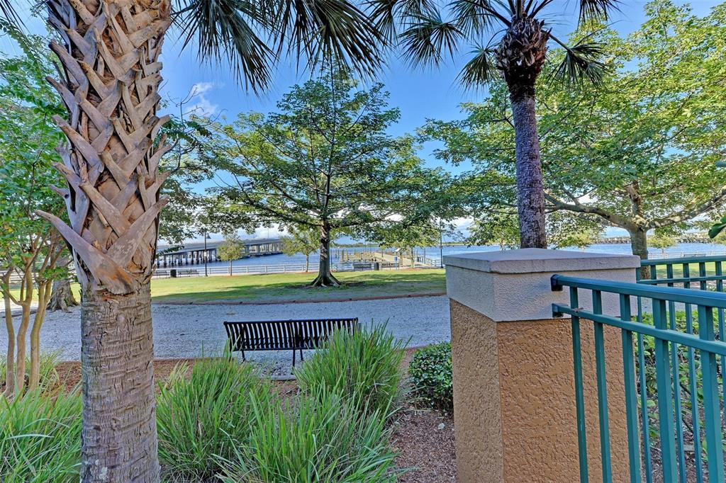 808 3rd Avenue West, Unit 701 Bradenton, FL 34205 - Photo 41 of 45 a view of a swimming pool with a garden