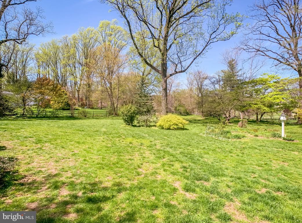 1936 Paper Mill Road Huntingdon Valley, PA 19006 - Photo 43 of 60 1+Acres backyard surrounded with post & rail fence
