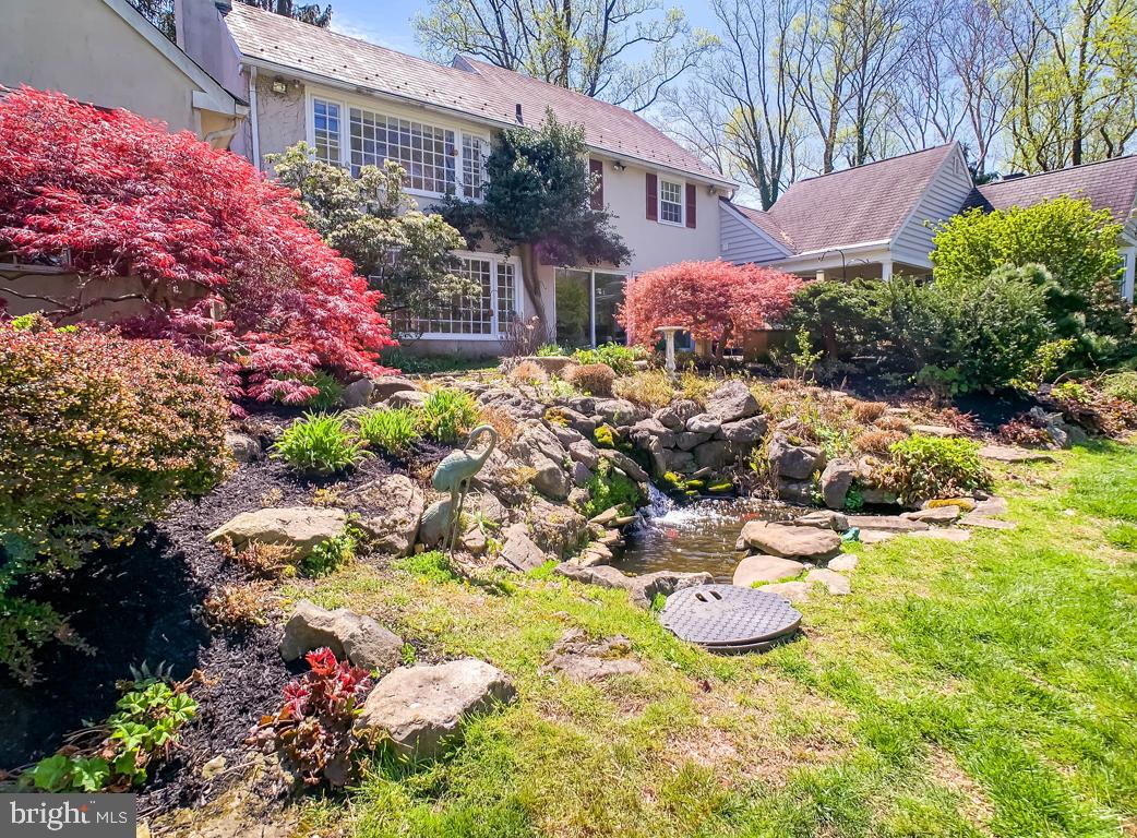 1936 Paper Mill Road Huntingdon Valley, PA 19006 - Photo 48 of 60 Koi Pond in the back of the house