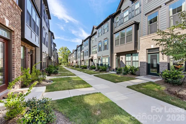 a view of a building a street