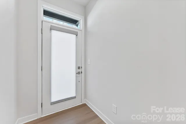 a view of front door