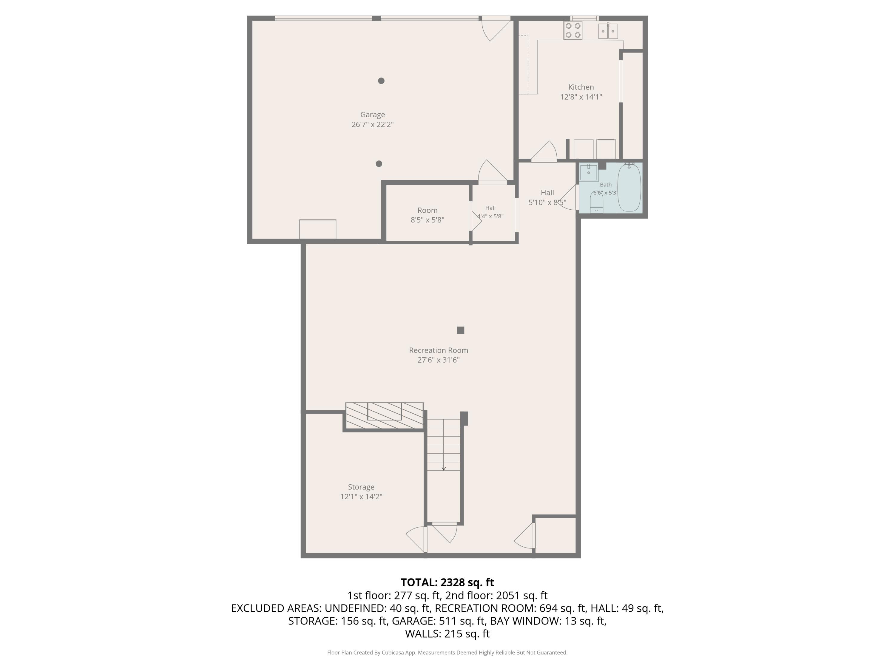 4681 Folks Road Horton, MI 49246 - Photo 68 of 69 Lower Level Floor Plan
