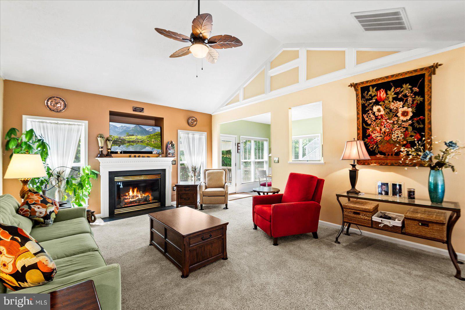302 Forest Avenue Colonial Beach, VA 22443 - Photo 8 of 56 Living Room with Gas Fireplace