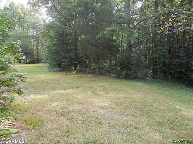 178 Buckner Road Bumpass, VA 23024 - Photo 13 of 16 a view of a yard with a trees