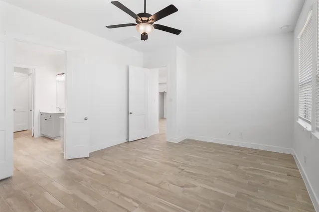wooden floor in an empty room