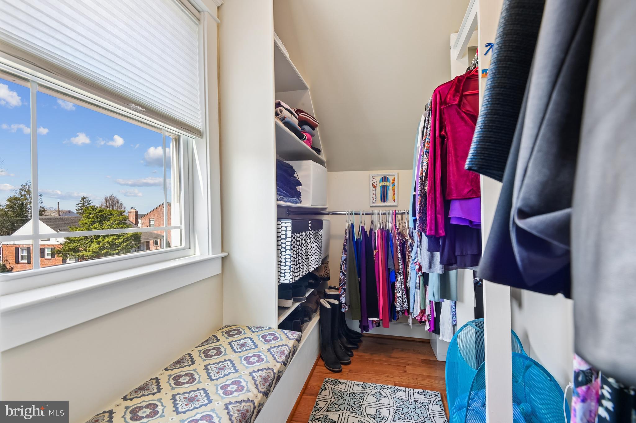 2724 Alden Road Parkville, MD 21234 - Photo 37 of 65 a view of walk in closet with clothes and shoes