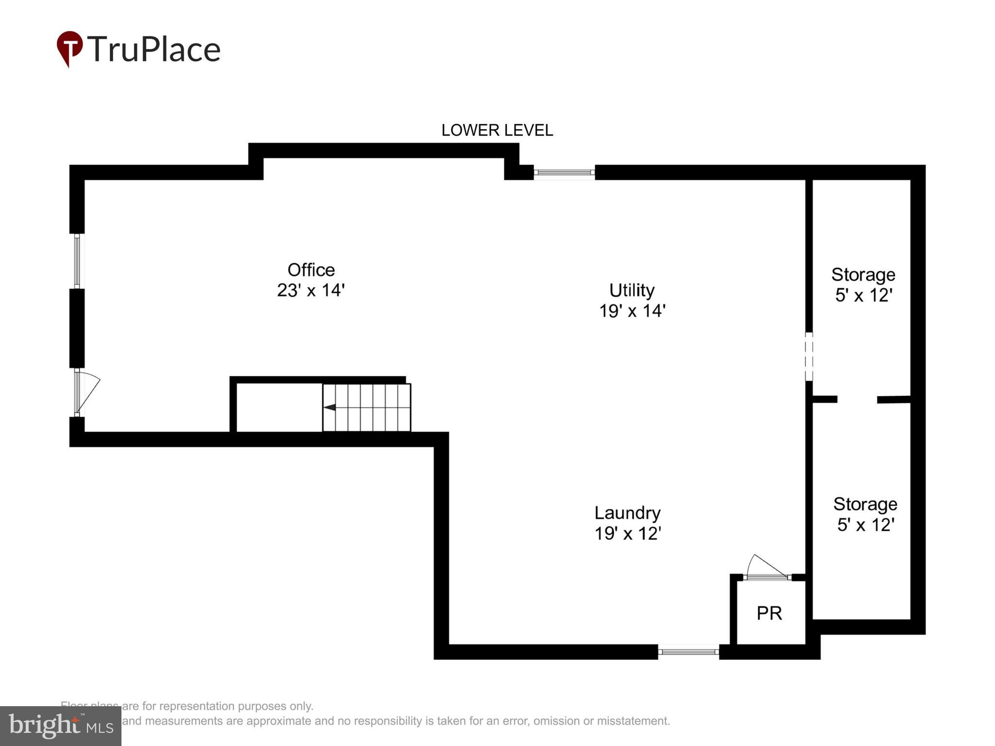 2724 Alden Road Parkville, MD 21234 - Photo 64 of 65 Lower Level Floor Plan