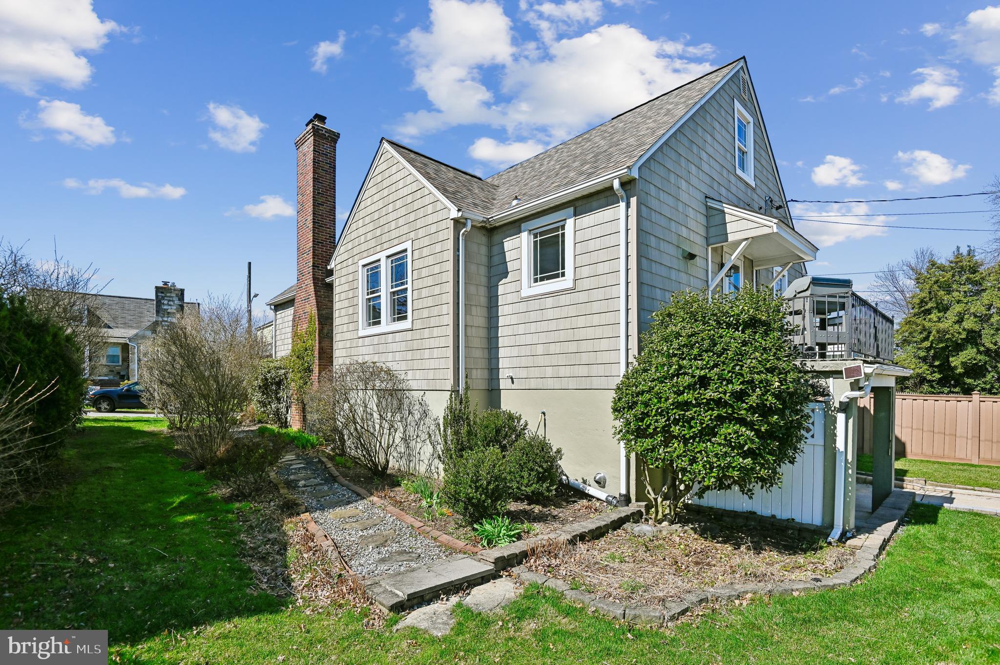 2724 Alden Road Parkville, MD 21234 - Photo 56 of 65 a view of a house with a yard and plants