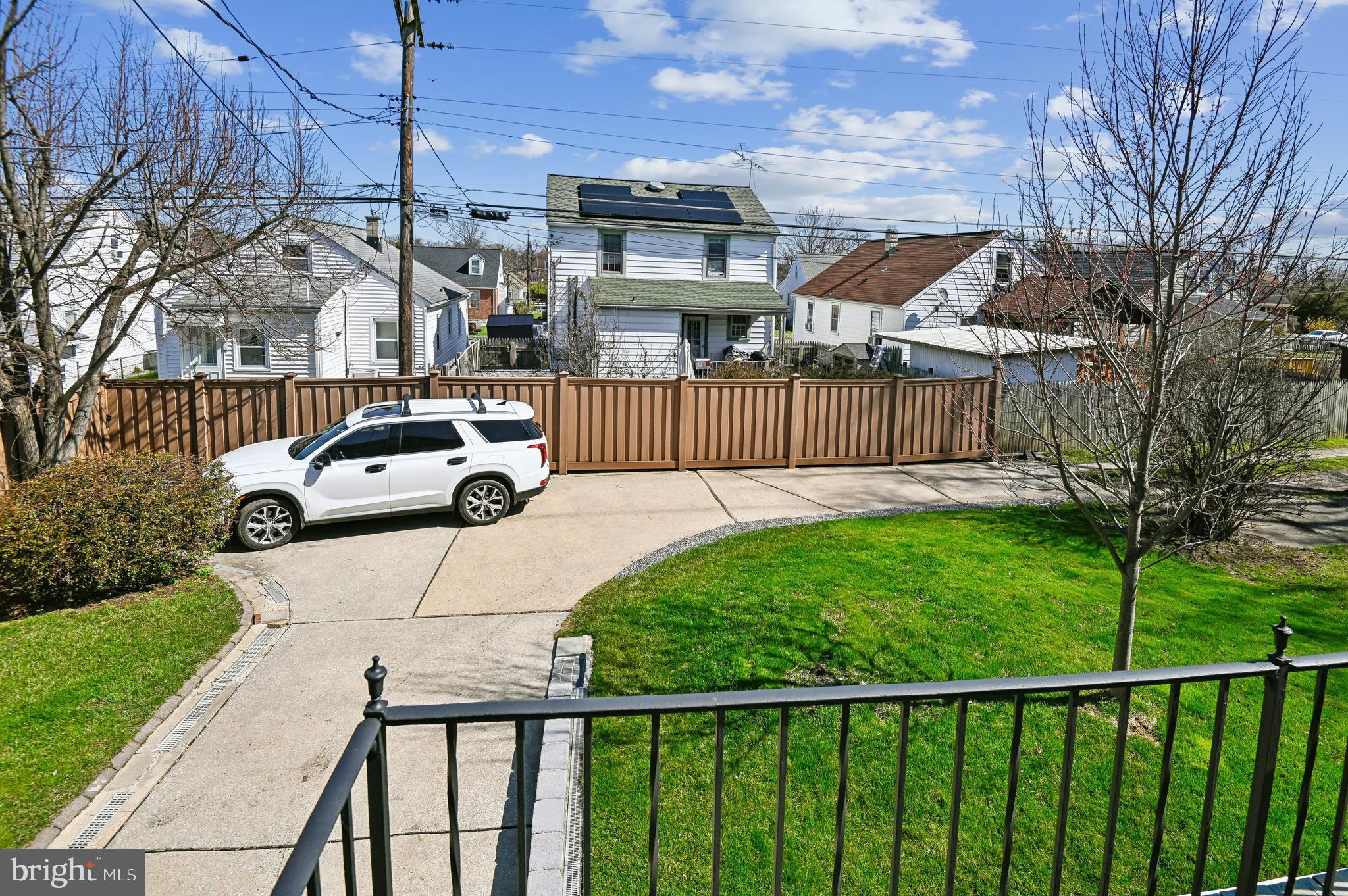 2724 Alden Road Parkville, MD 21234 - Photo 60 of 65 a view of a car park in front of house