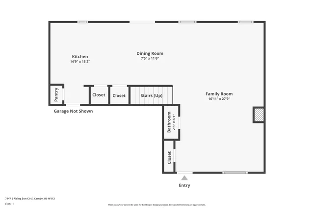 $329,900 | 7147 East Rising Sun Circle South, Camby, IN 46113