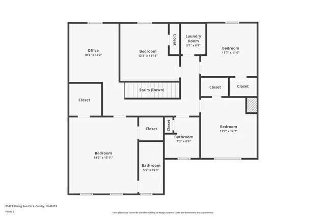 $329,900 | 7147 East Rising Sun Circle South, Camby, IN 46113