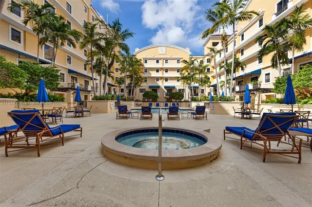 a view of outdoor space with seating area