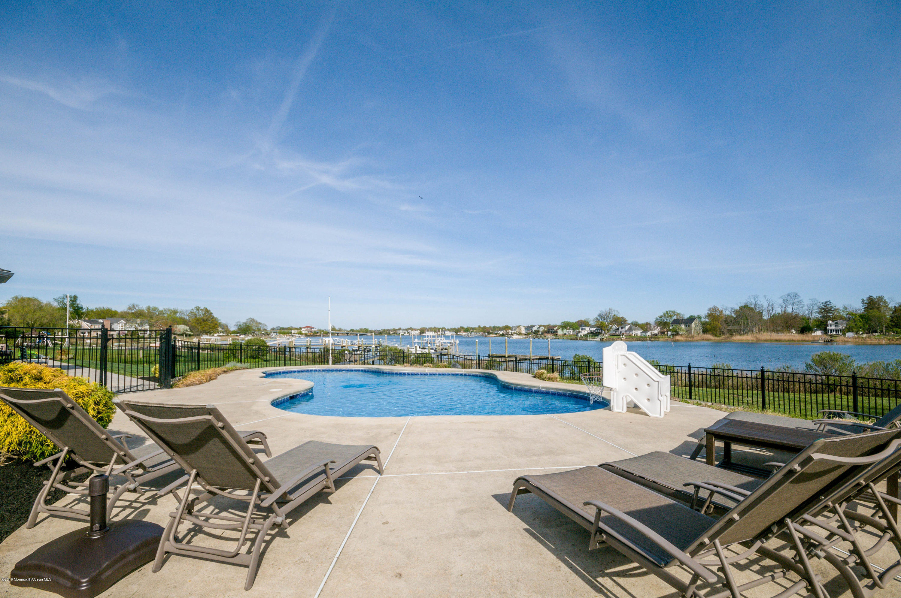68 Rivers Edge Drive Little Silver, NJ 07739 - Photo 20 of 25 a view of a city from a terrace