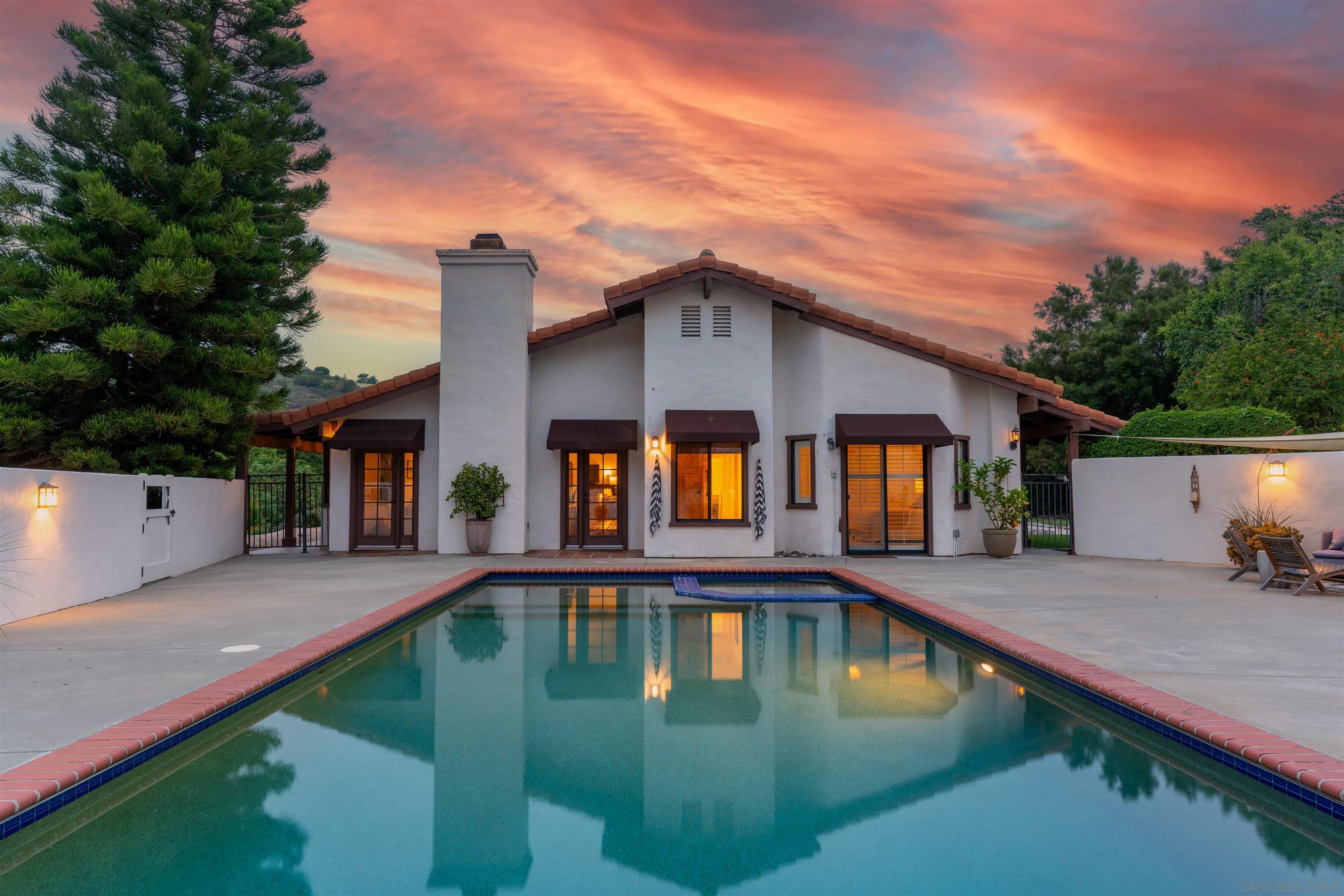 1036 Capra Way Fallbrook, CA 92028 - Photo 3 of 51 a swimming pool view with a outdoor space