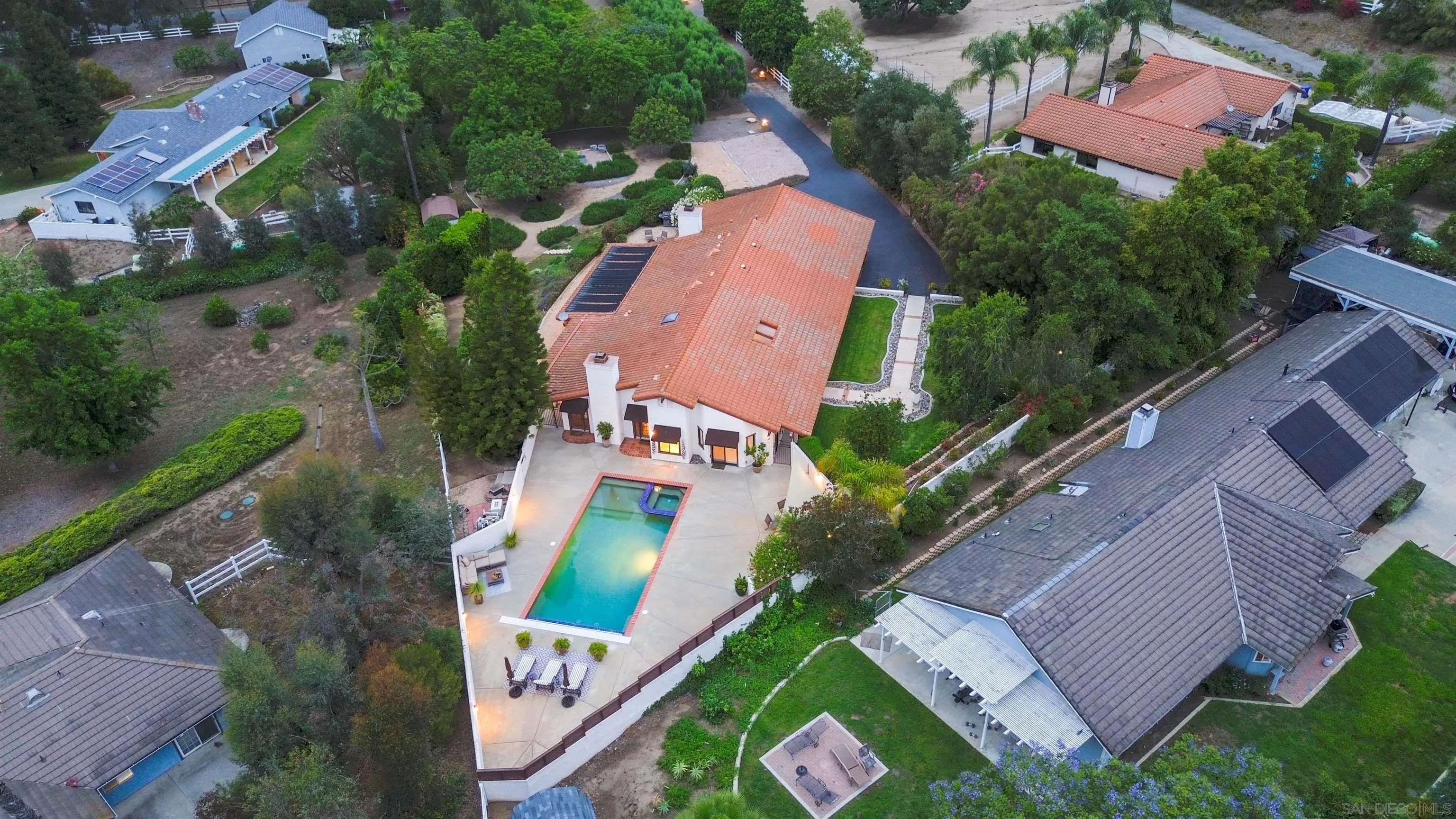 1036 Capra Way Fallbrook, CA 92028 - Photo 51 of 51 an aerial view of a house