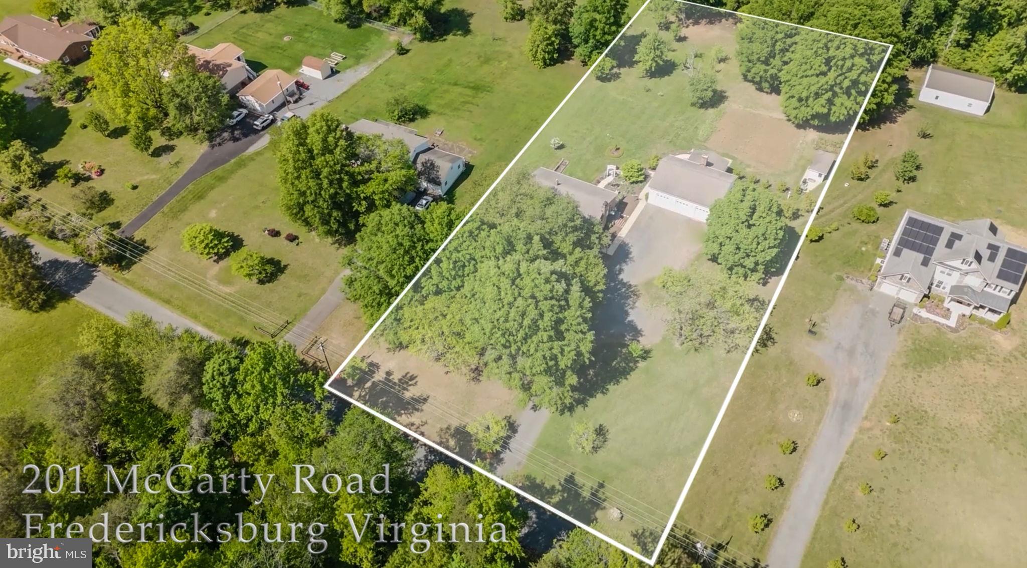 201 McCarty Road Fredericksburg, VA 22405 - Photo 41 of 63 Property lines!