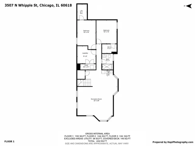 $1,399,000 | 3507 North Whipple Street, Chicago, IL 60618