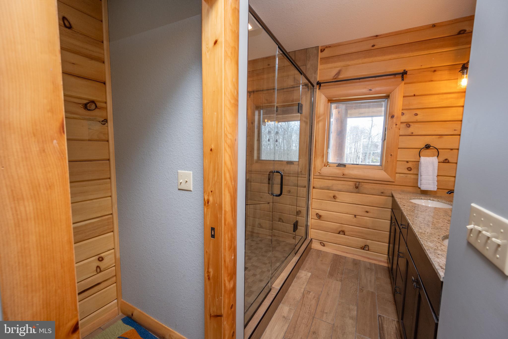 276 Sundance Way McHenry, MD 21541 - Photo 27 of 77 a bathroom with a shower and a sink
