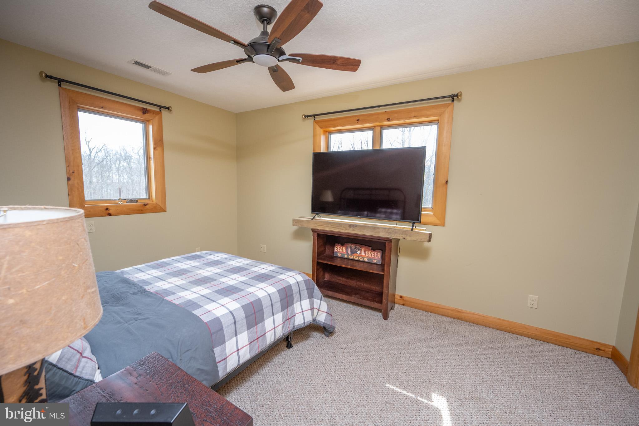 276 Sundance Way McHenry, MD 21541 - Photo 38 of 77 a bedroom with a bed and a flat screen tv