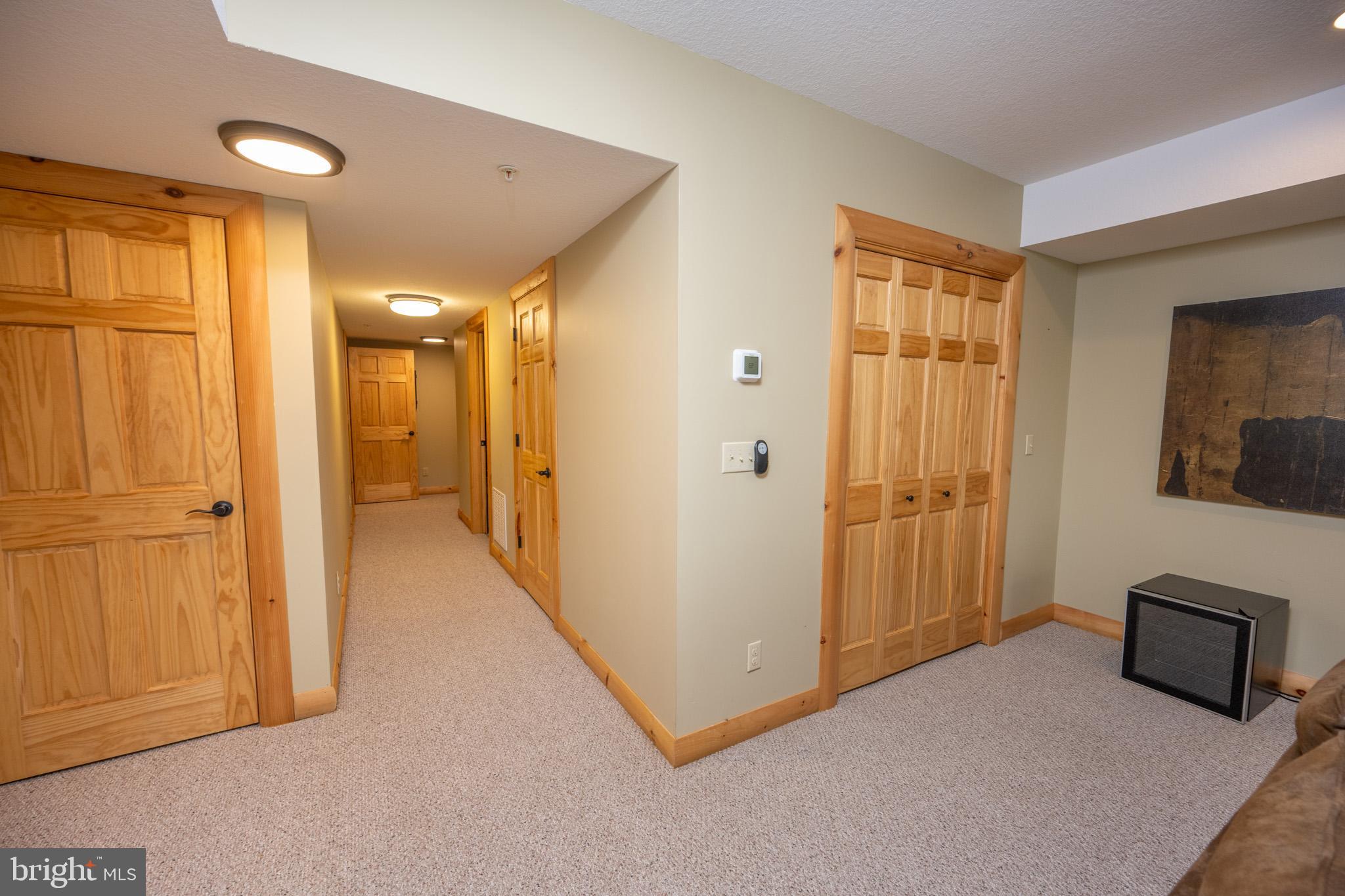 276 Sundance Way McHenry, MD 21541 - Photo 62 of 77 a view of a hallway with bathroom and front door