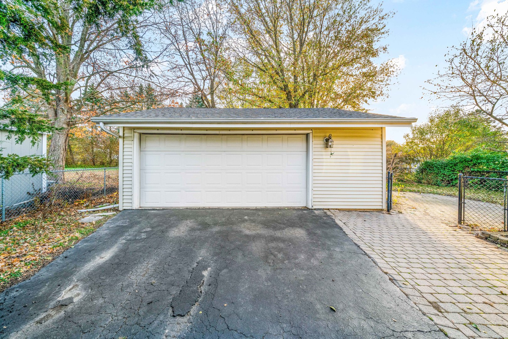 1014 Castle Street Sandwich, IL 60548 - Photo 16 of 21 a view of backyard and garage