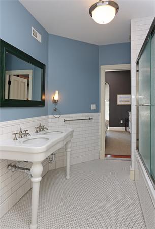26 Braddock Park Boston, MA 02116 - Photo 15 of 25 a bathroom with a sink and a mirror