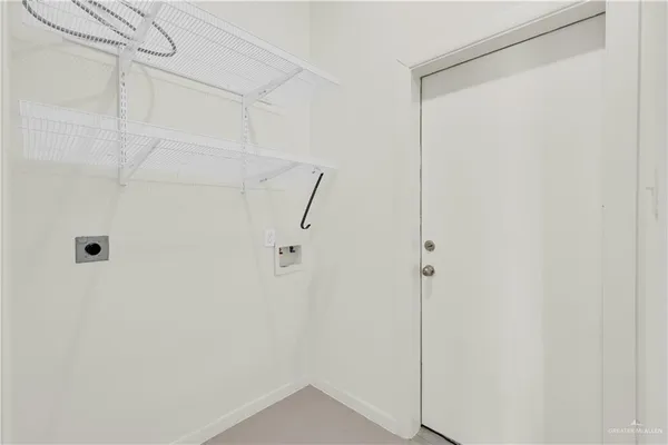 a view of a small space