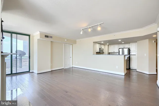 wooden floor in an empty room