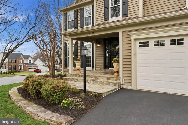 a view of a entryway door front of house
