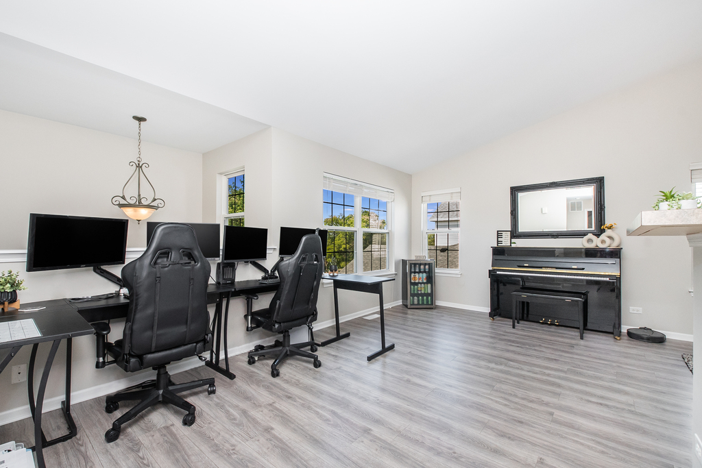 2518 Golf Ridge Circle, Unit 2518 Naperville, IL 60563 - Photo 3 of 25 a view of a workspace with furniture and a window