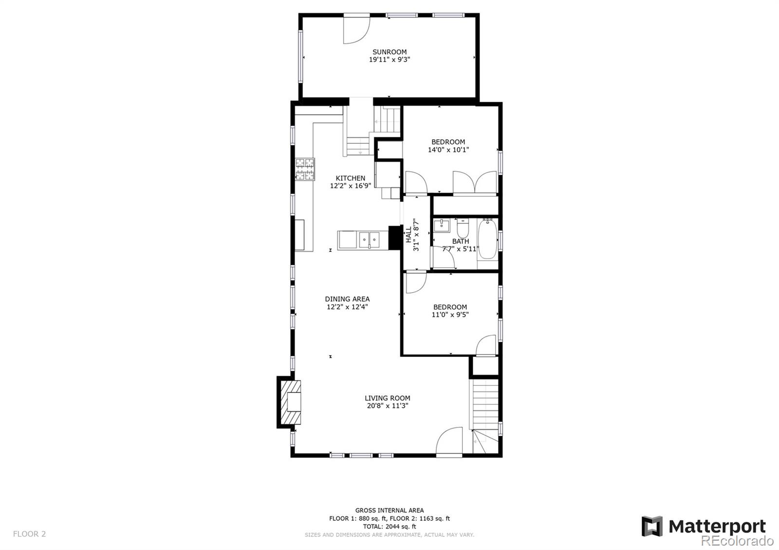 2829 Ash Street Denver, CO 80207 - Photo 39 of 40 a picture of a bathroom with a shower