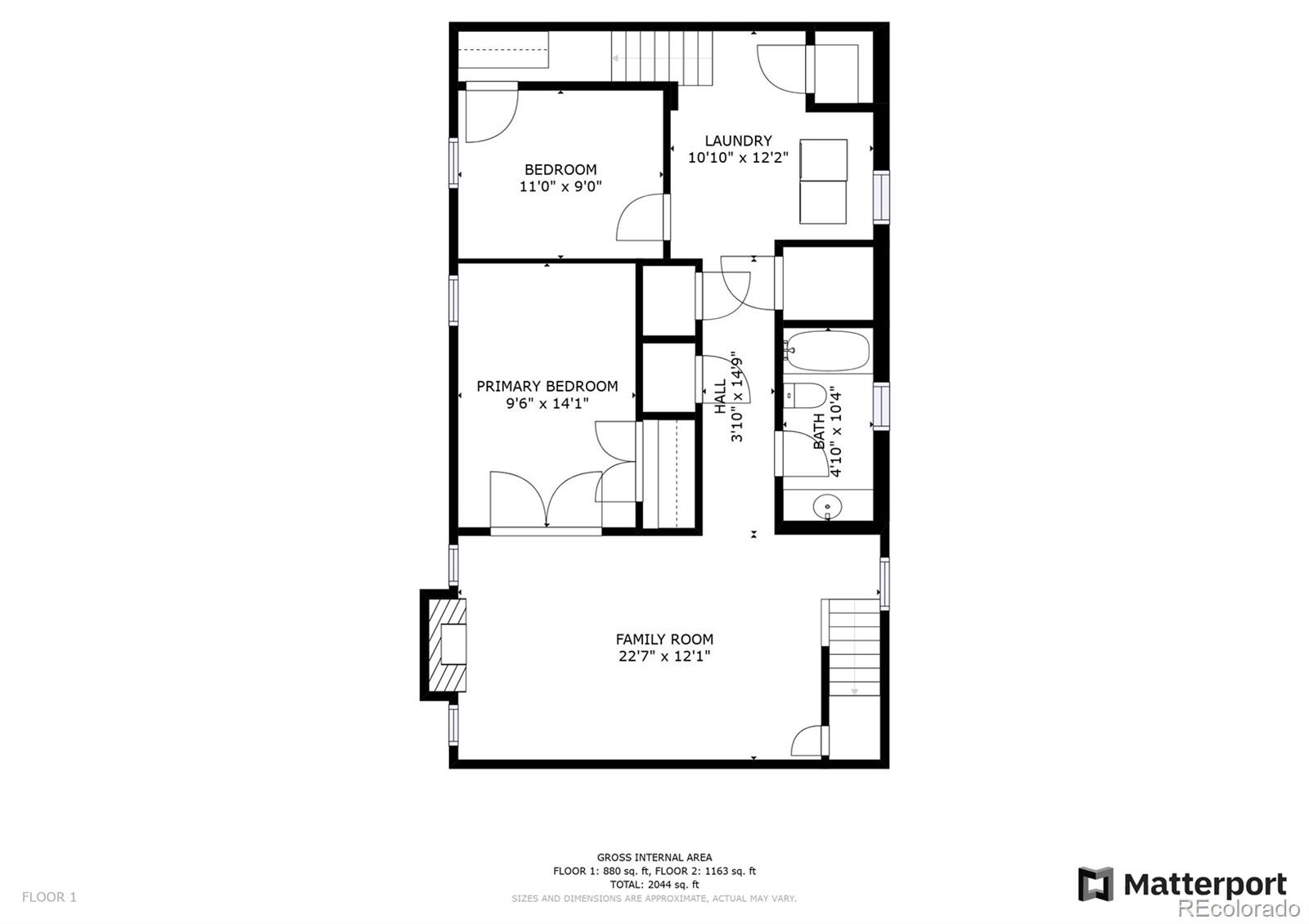 2829 Ash Street Denver, CO 80207 - Photo 40 of 40 a picture of a wall with white wall and picture