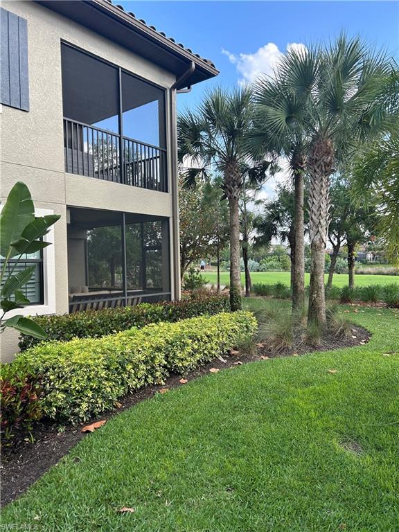 8756 Bellano Court, Unit 1104 Naples, FL 34119 - Photo 3 of 32 lanai overlooking golf course
