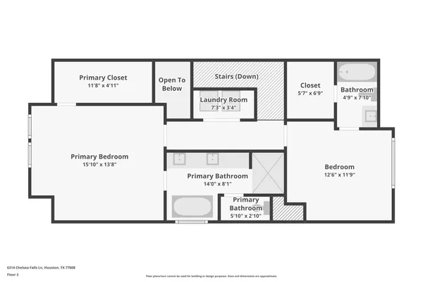 $3,800 | 6314 Nelson Falls Lane, Houston, TX 77008