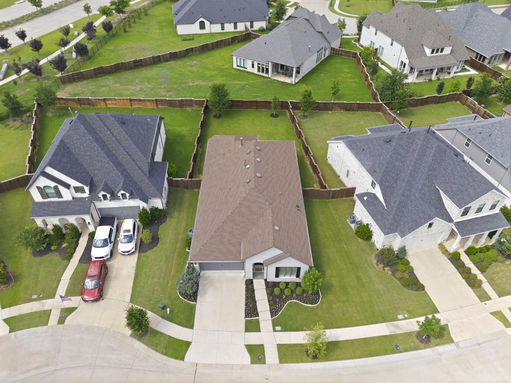 1632 Cotton Road Van Alstyne, TX 75495 - Photo 37 of 40 an aerial view of a house