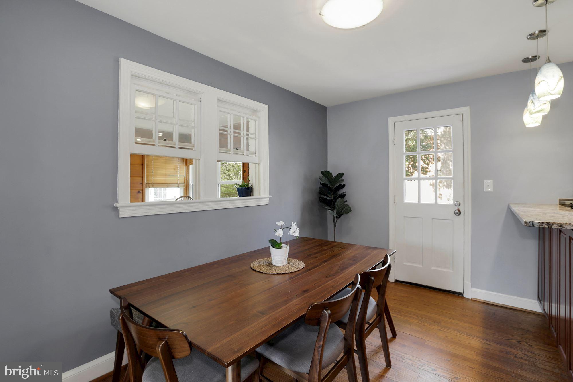10006 Markham Street Silver Spring, MD 20901 - Photo 10 of 36 Breakfast Room with View into Family Room
