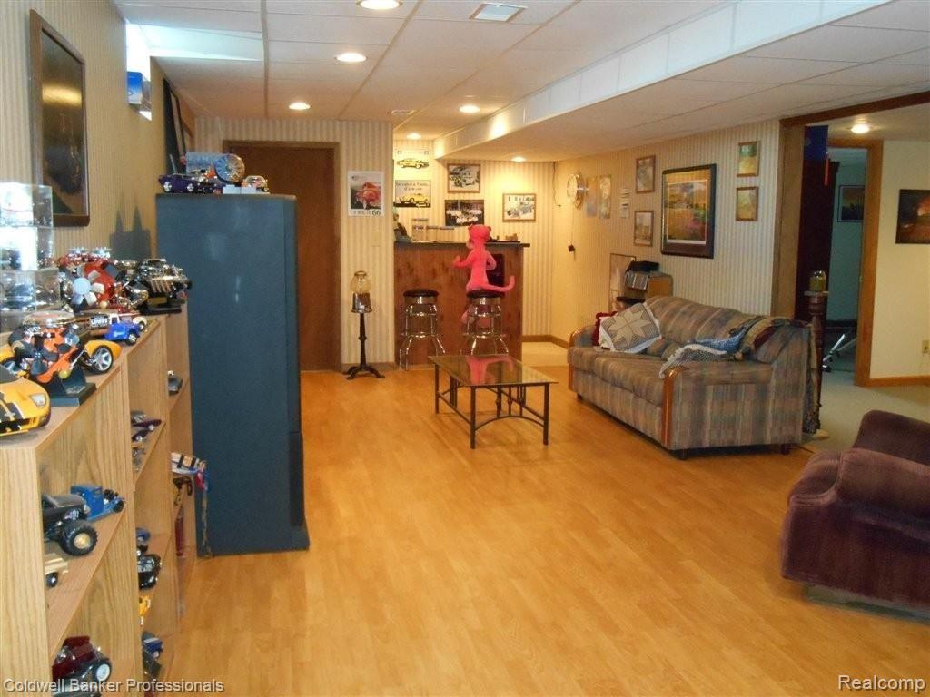 3632 West Oregon Road Lapeer, MI 48446 - Photo 16 of 25 Lower level family room/wet bar