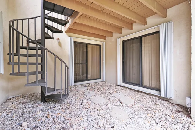 a view of an entryway with staircase