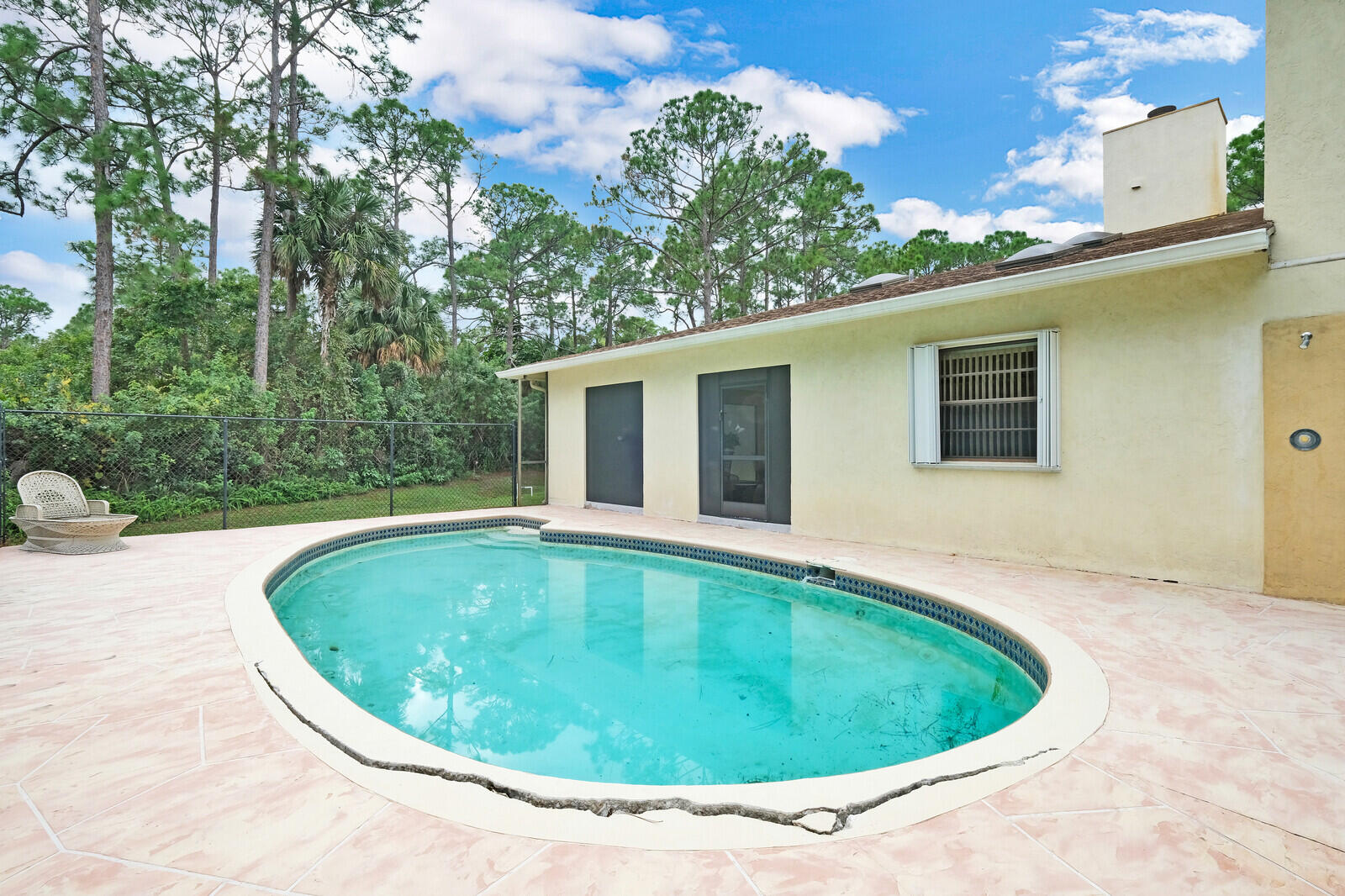 17520 Bridle Court Jupiter, FL 33478 - Photo 35 of 35 a view of outdoor space yard swimming pool and patio