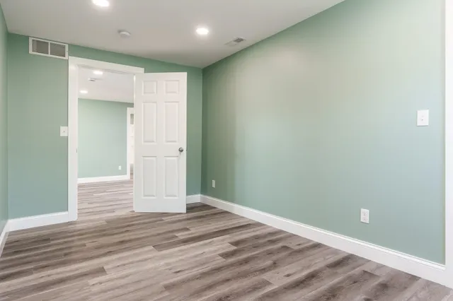 a view of wooden floor