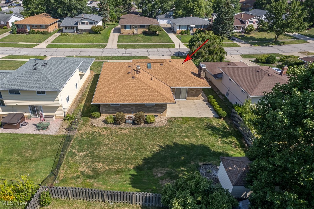 5611 Ralston Drive Parma, OH 44129 - Photo 29 of 39 Aerial perspective of suburban area