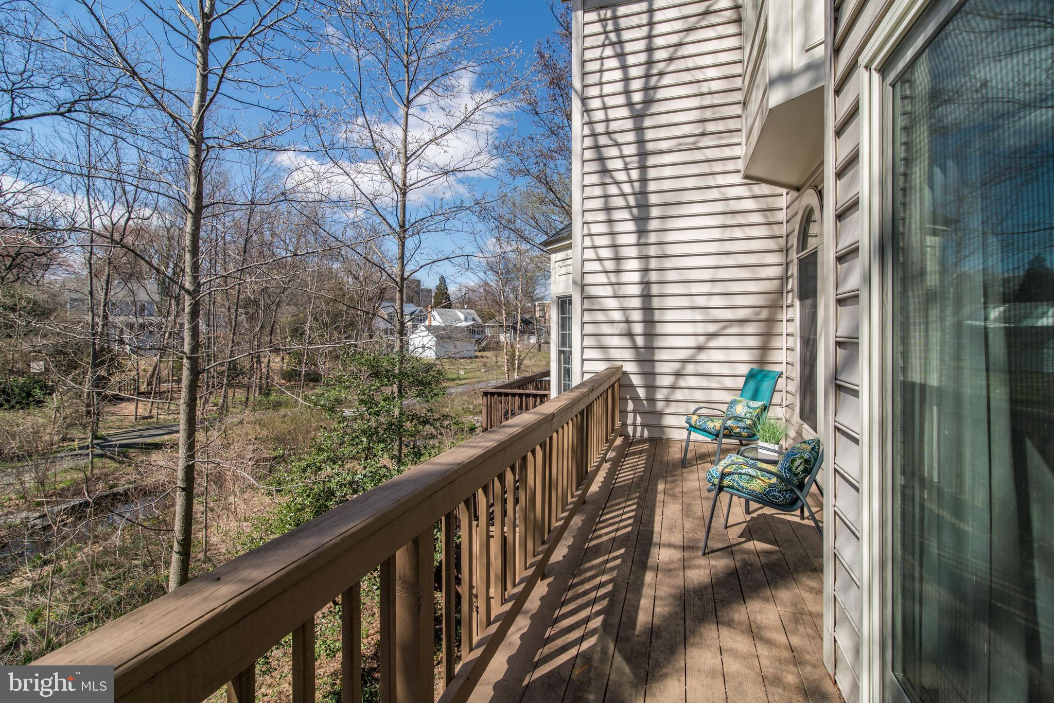 150 Rees Place Falls Church, VA 22046 - Photo 23 of 27 Deck with amazing views