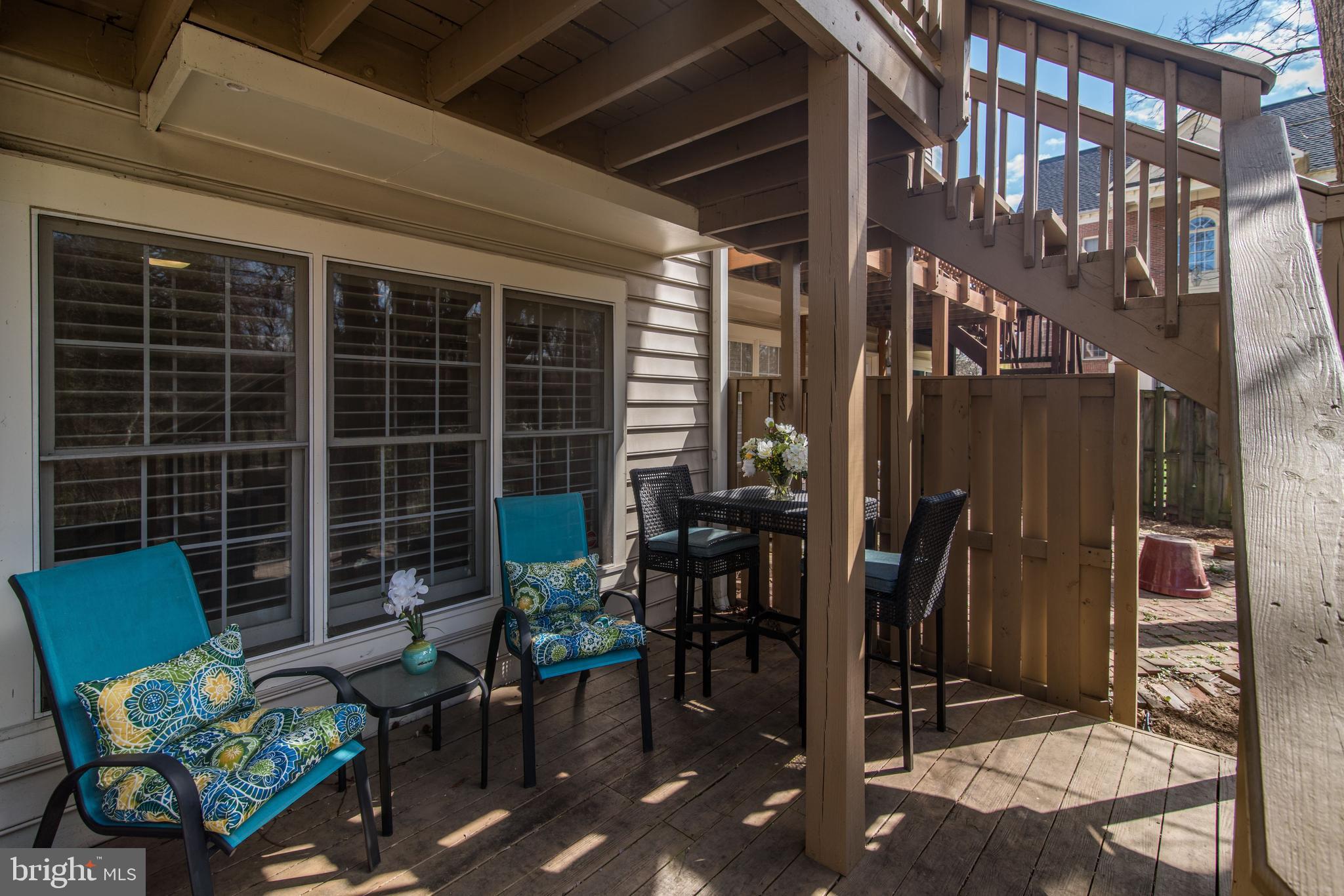 150 Rees Place Falls Church, VA 22046 - Photo 26 of 27 Lower level deck lounging area