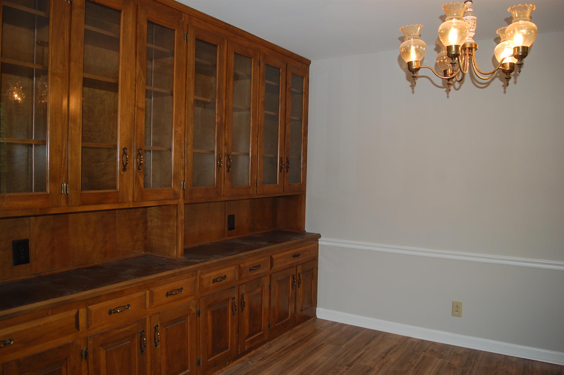247 Rossview Road Clarksville, TN 37043 - Photo 9 of 23 Built In China Cabinet In the Formal Dining Room