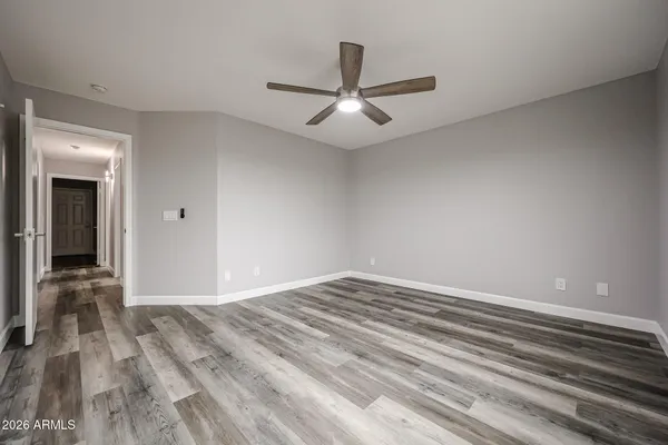 wooden floor in an empty room