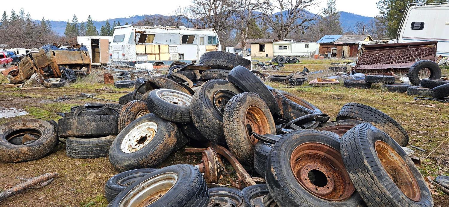 1240 Morgan Hill Road Hayfork, CA 96041 - Photo 19 of 25 a view of multiple house with outdoor space
